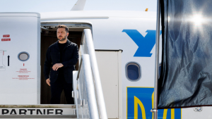 Zelenski llega a la Casa Blanca, tras la reunión entre Trump y Putin