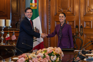 Reunión presidenta Sheinbaum con el secretario de Estado de los Estados Unidos, Marco Rubio