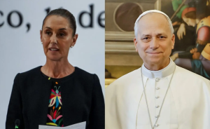 Sheinbaum dialoga con papa León XIV en día de la Virgen de Guadalupe