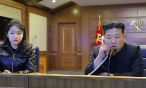 Kim Jong Un observa pruebas de misiles de crucero con su hija